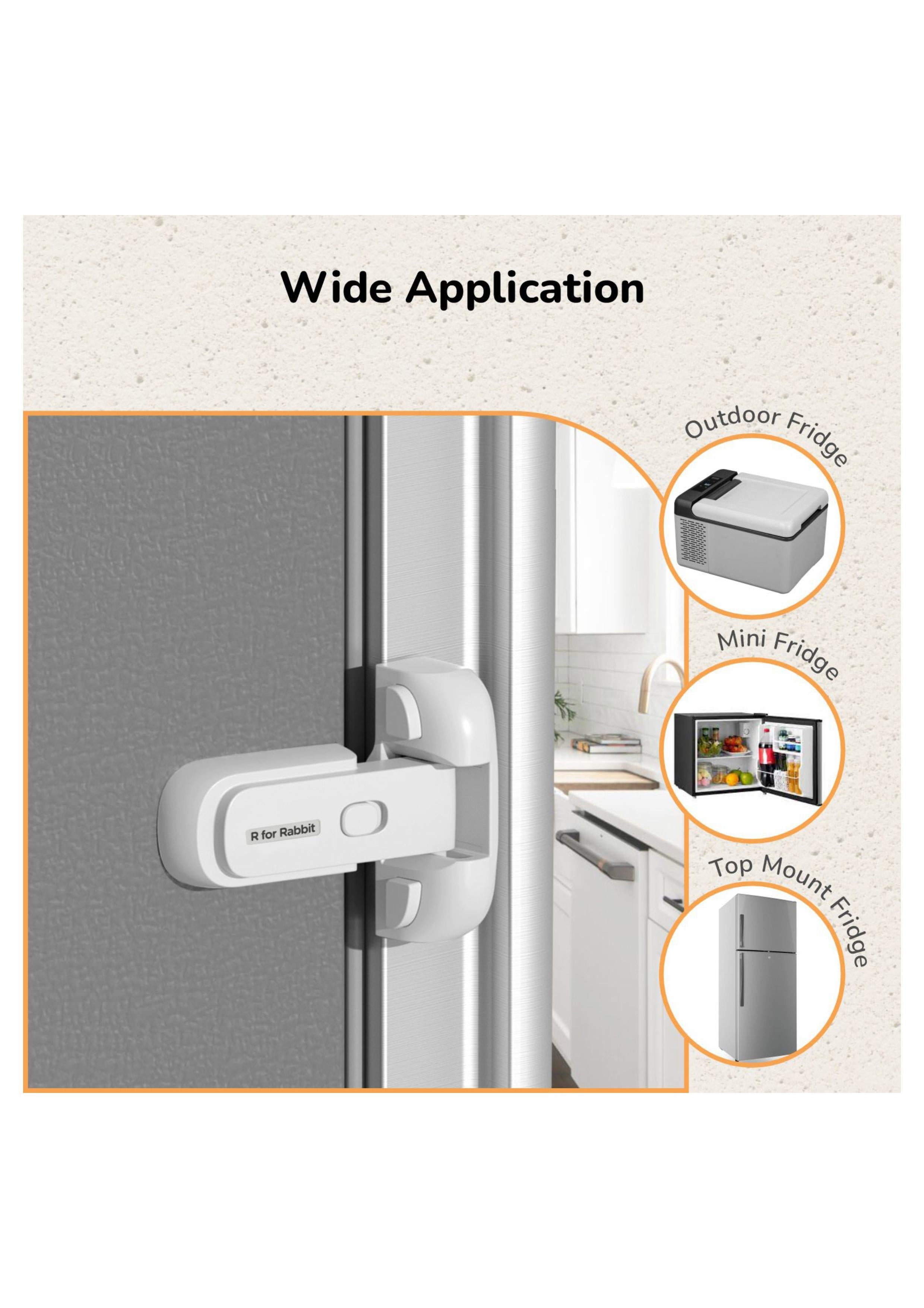 R For Rabbit Protector Plus Fridge Locker - SYPPFLW2