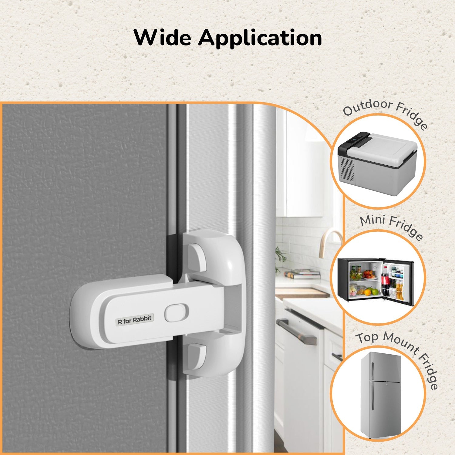 R For Rabbit Protector Plus Fridge Locker - SYPPFLW2