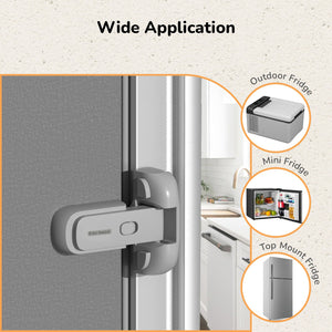 R For Rabbit Protector Plus Fridge Locker - Grey - SYPPFLG2