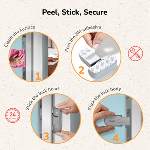 R For Rabbit Protector Plus Fridge Locker - Grey - SYPPFLG2