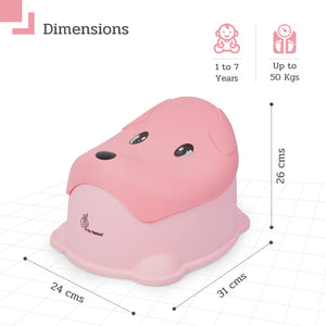 R for Rabbit Puppy - Pink - Potty Training