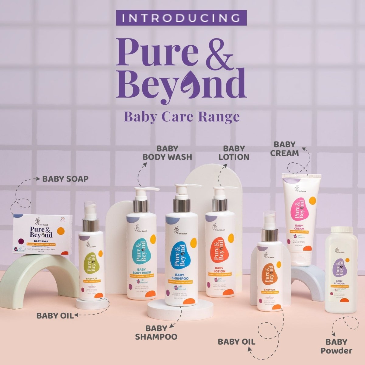 R For Rabbit Pure & Beyond Baby Lotion - Oatmeal | 400 ml - BLOM4001
