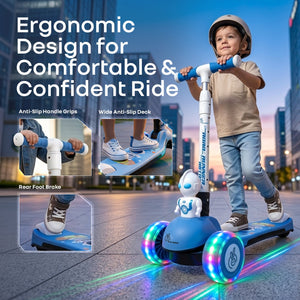 R for Rabbit Road Runner Astro Scooter Blue - Scooter