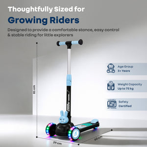 R for Rabbit Road Runner Bunny Kids Scooter - Scooter