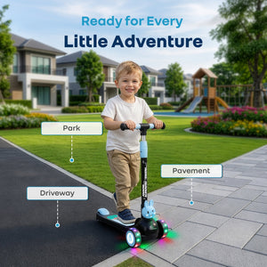 R for Rabbit Road Runner Bunny Kids Scooter - Scooter