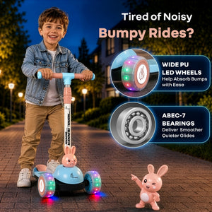 R for Rabbit Road Runner Bunny Kids Scooter - Scooter