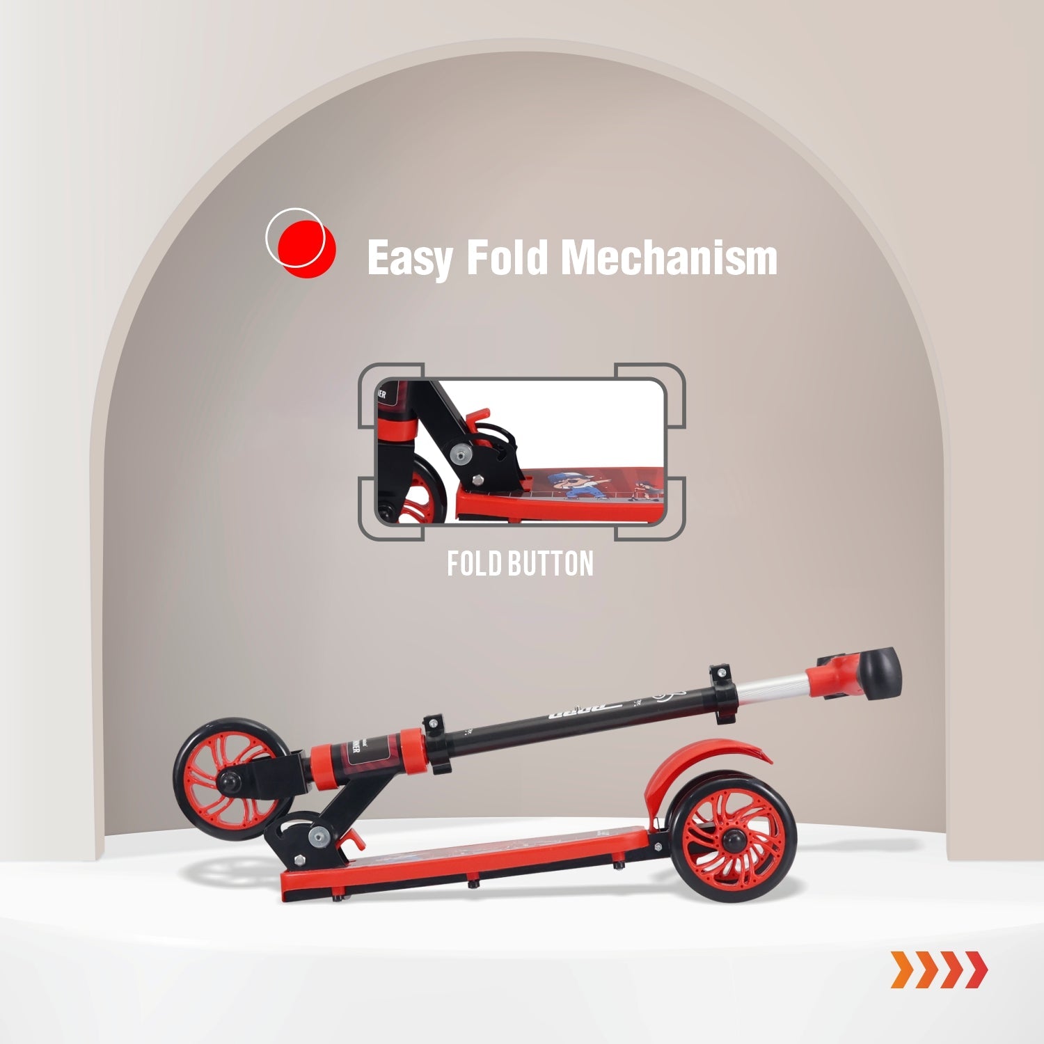 R for Rabbit Road Runner Drift - Pure Black - Scooter