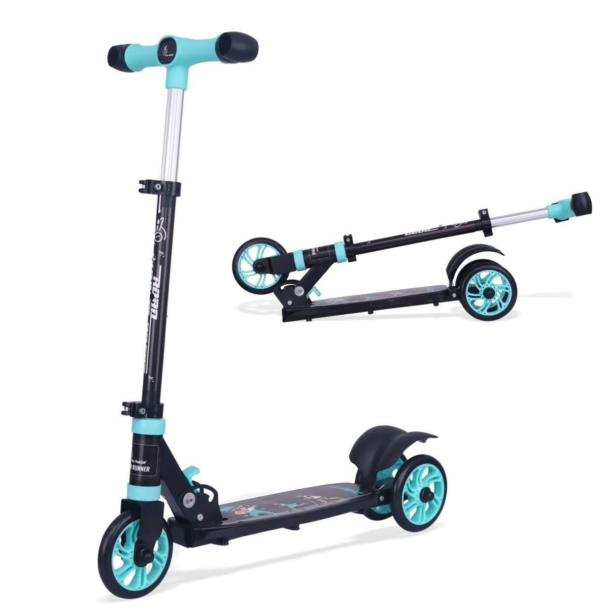 R for Rabbit Road Runner Drift Scooter- Lake Blue - SRRRDLB7