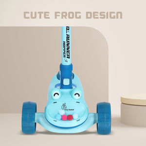 R for Rabbit Road Runner Hopper - Blue - Scooter