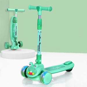 R for Rabbit Road Runner Hopper - Green - Scooter