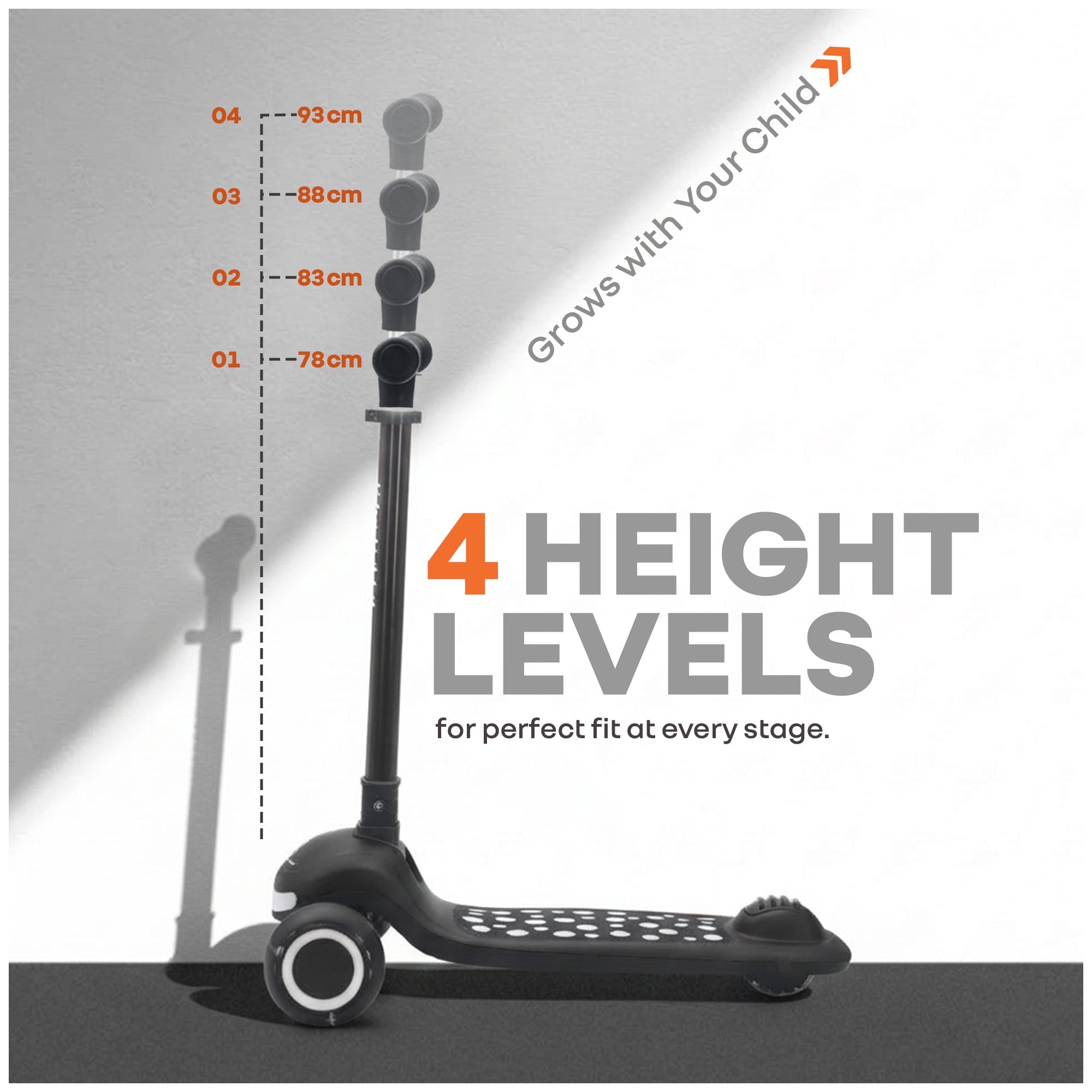 R for Rabbit Road Runner Jazz Foldable Kids Scooter - Scooter