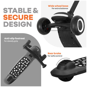 R for Rabbit Road Runner Jazz Foldable Kids Scooter - Scooter