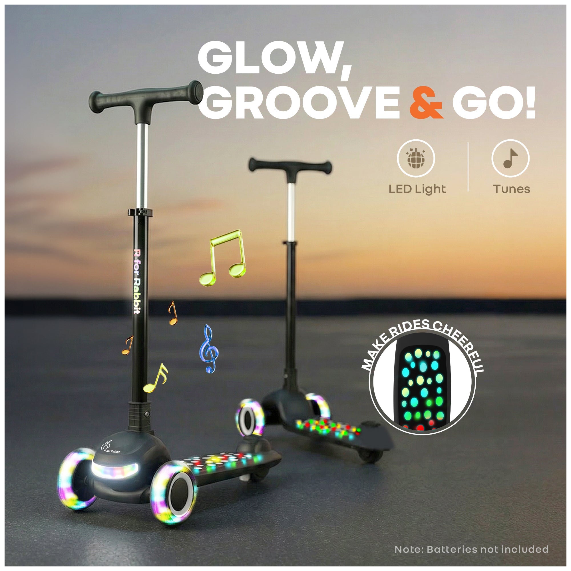 R for Rabbit Road Runner Jazz Foldable Kids Scooter - Scooter