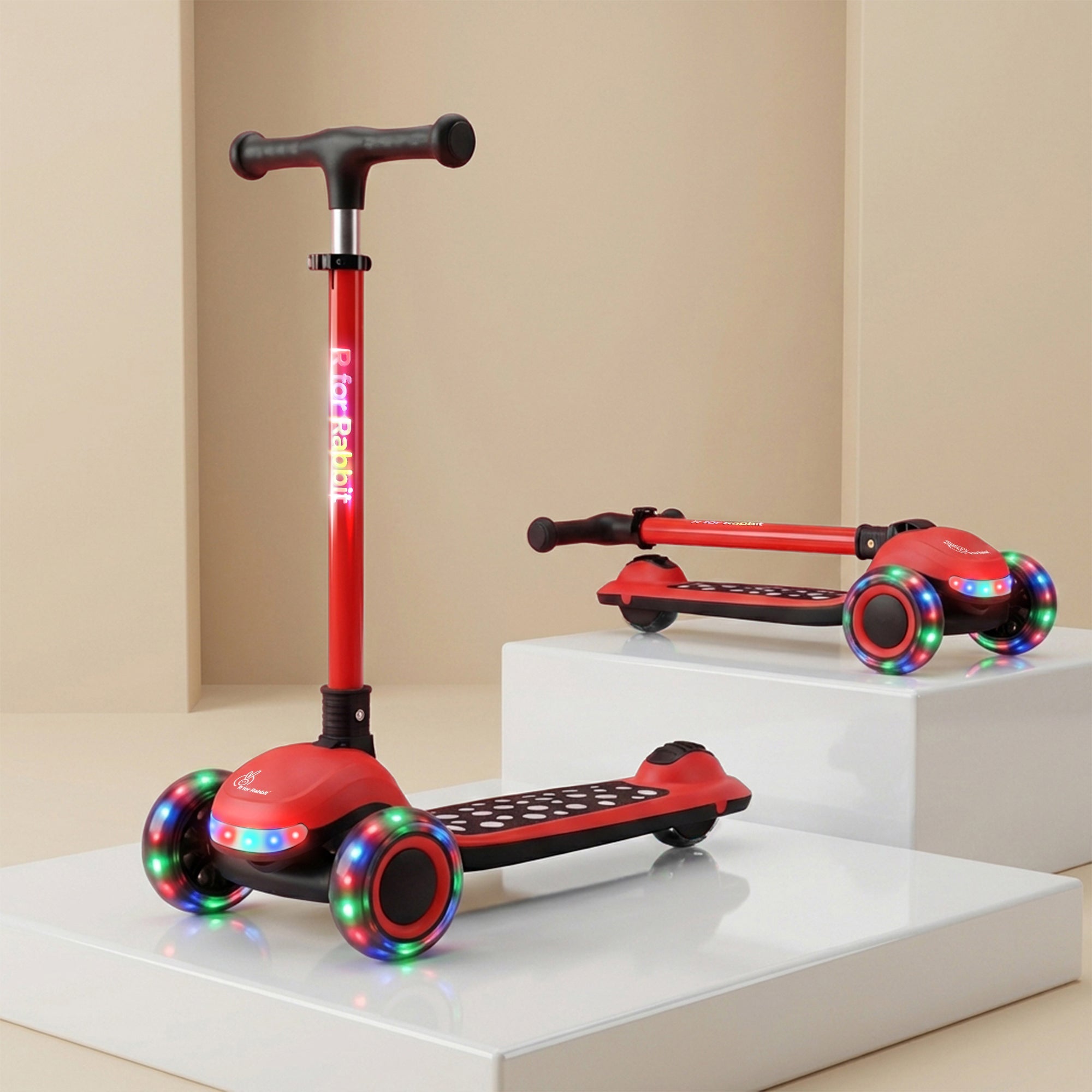 R for Rabbit Road Runner Jazz LED Wheels Kids Scooter - Scooter