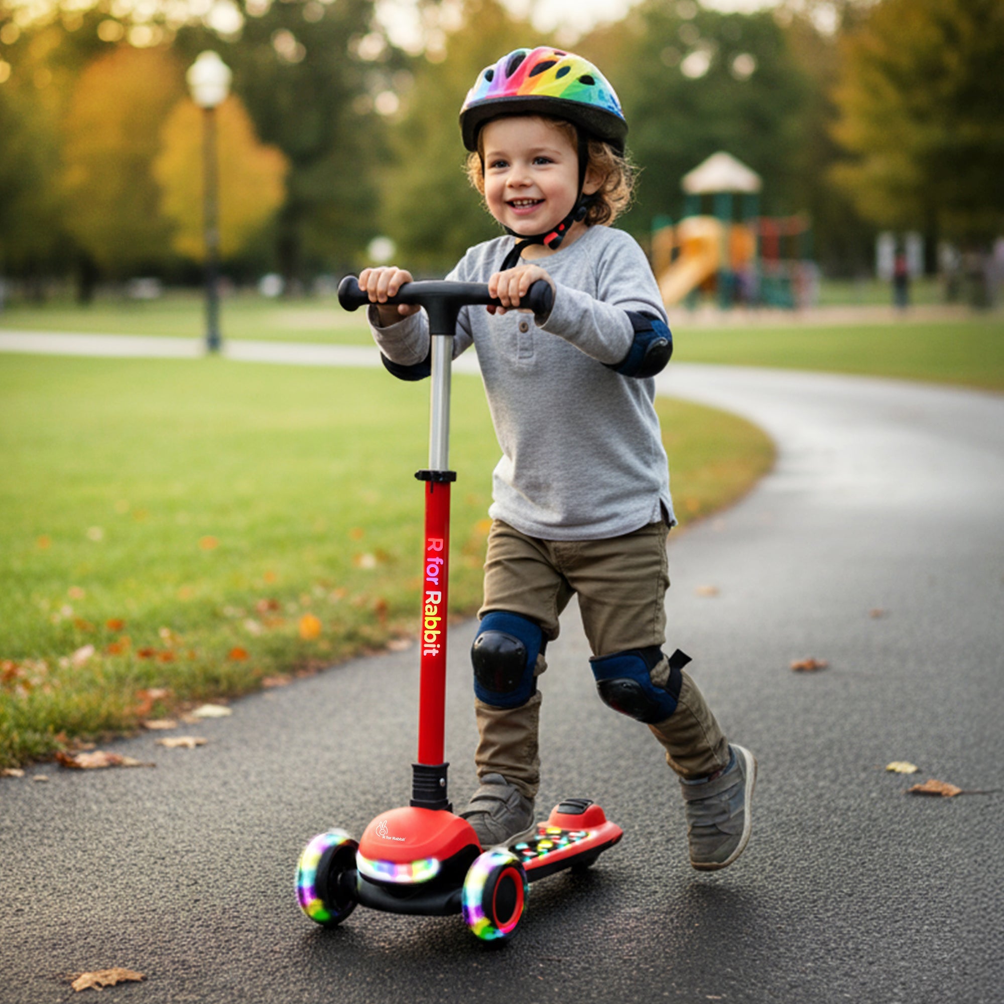 R for Rabbit Road Runner Jazz LED Wheels Kids Scooter - Scooter