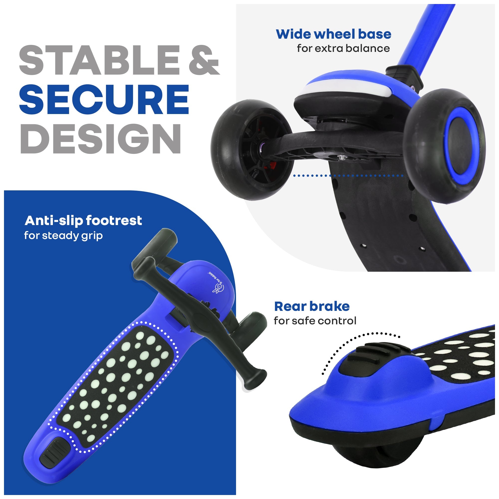 R for Rabbit Road Runner Jazz Scooter with LED Wheels - Scooter