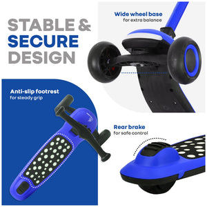 R for Rabbit Road Runner Jazz Scooter with LED Wheels - Scooter