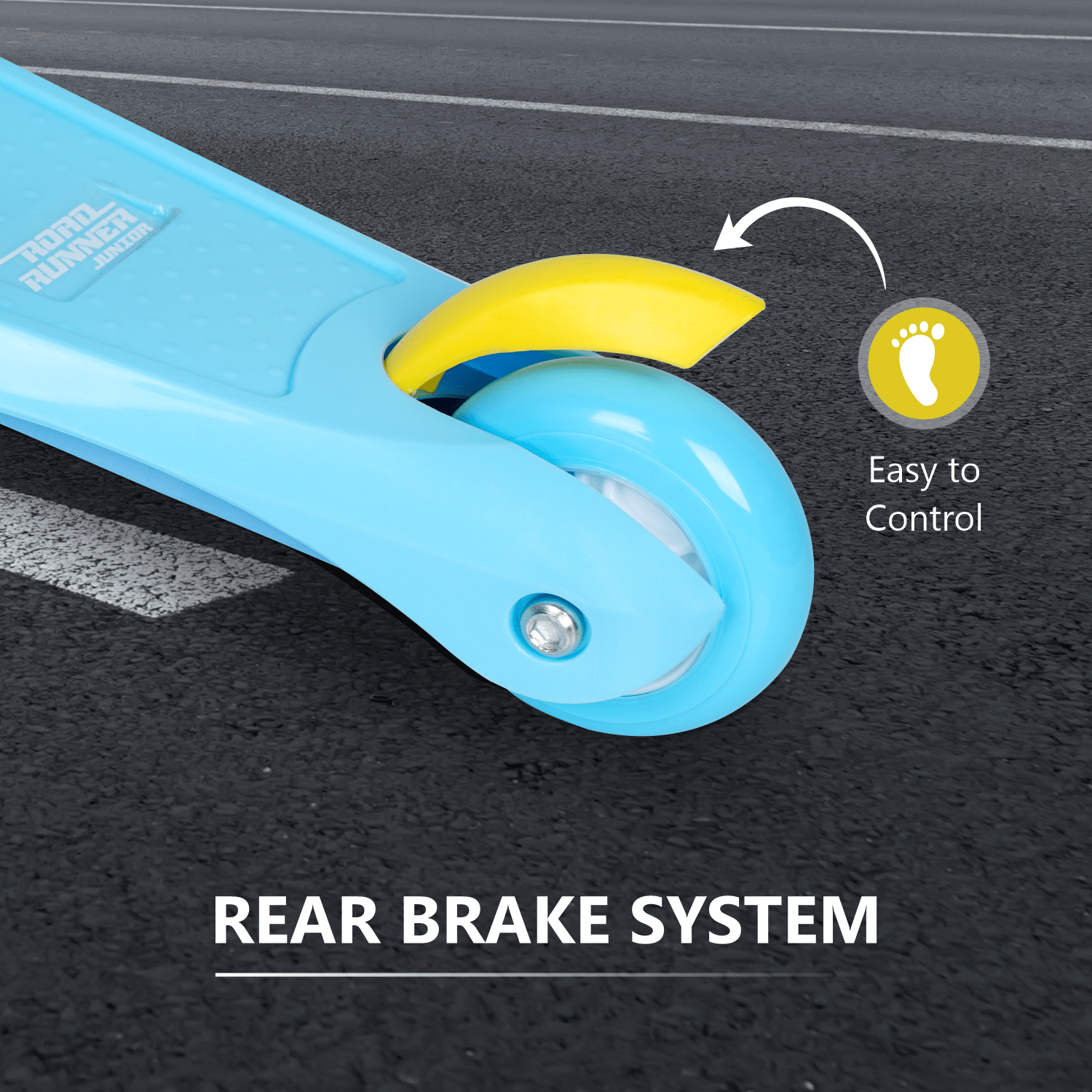 R for Rabbit Road Runner Junior - Blue - Scooter