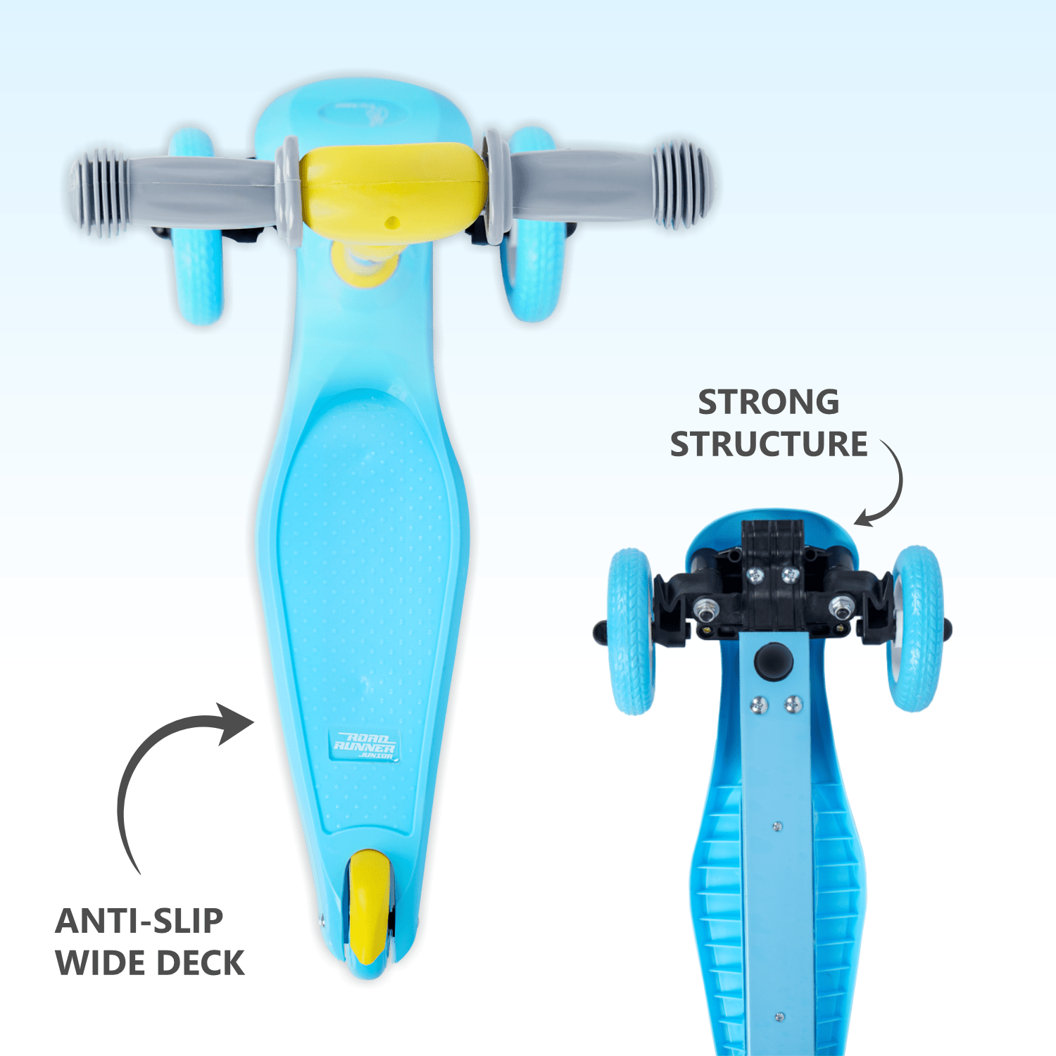 R for Rabbit Road Runner Junior - Blue - Scooter