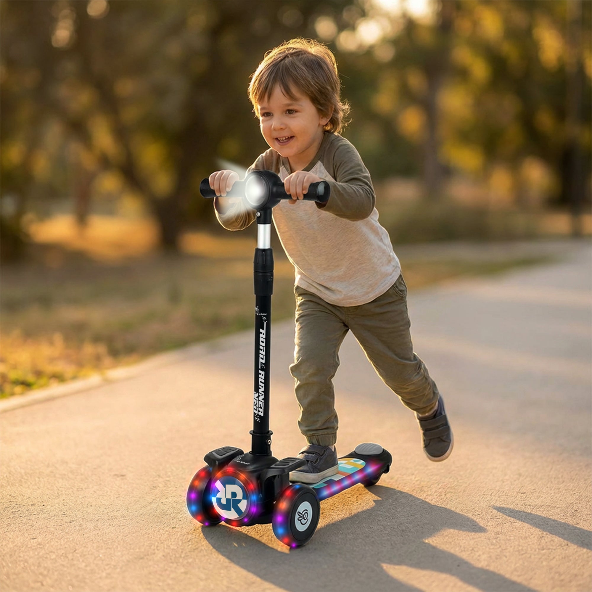 R for Rabbit Road Runner Neo Scooter with LED PU Wheels (3+ Years) - Scooter
