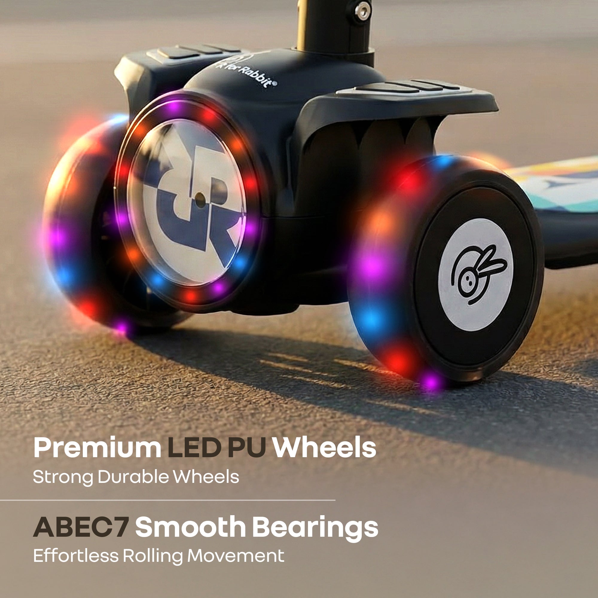 R for Rabbit Road Runner Neo Scooter with LED PU Wheels (3+ Years ...