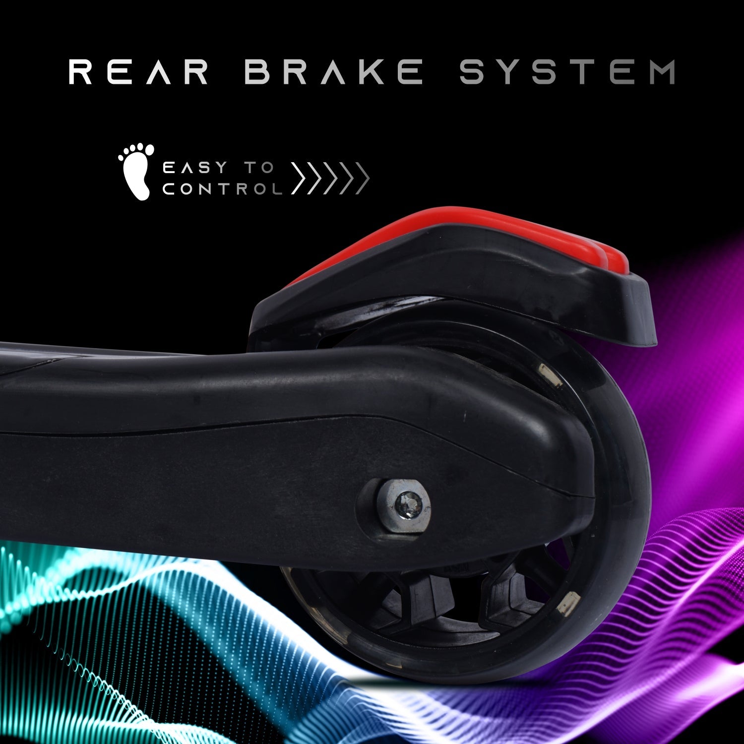 R for Rabbit Road Runner Racer - Blue Black - Scooter