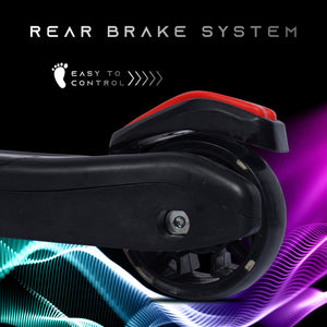 R for Rabbit Road Runner Racer - Blue Black - Scooter
