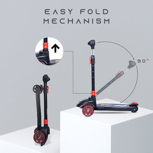 R for Rabbit Road Runner Racer - Blue Black - Scooter