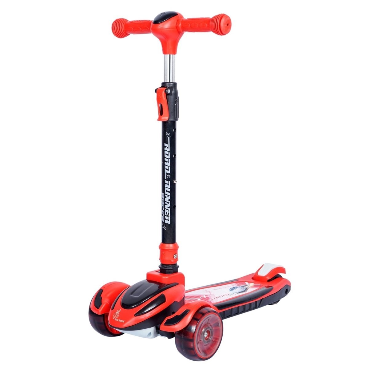 R for Rabbit Road Runner Racer- Red Black - SRRRRB6