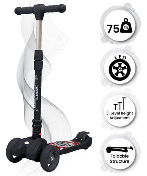 R for Rabbit Road Runner Scooter - Black - SRRRBK1
