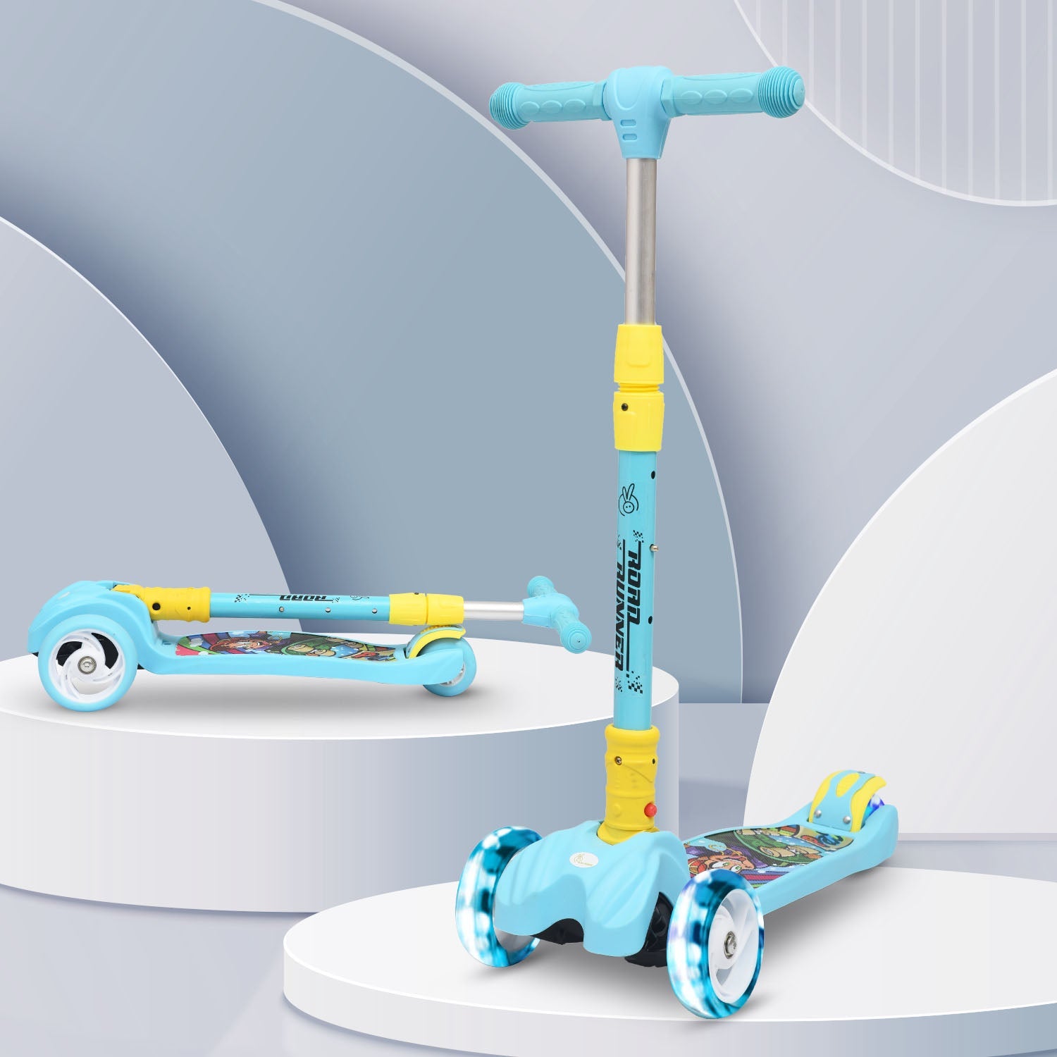R for Rabbit Road Runner Scooter - Blue - SRRRB01