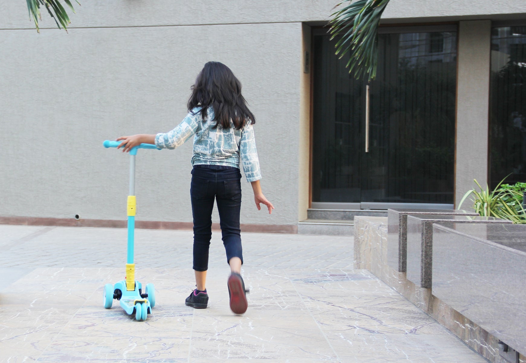 R for Rabbit Road Runner Scooter - Blue - SRRRB01