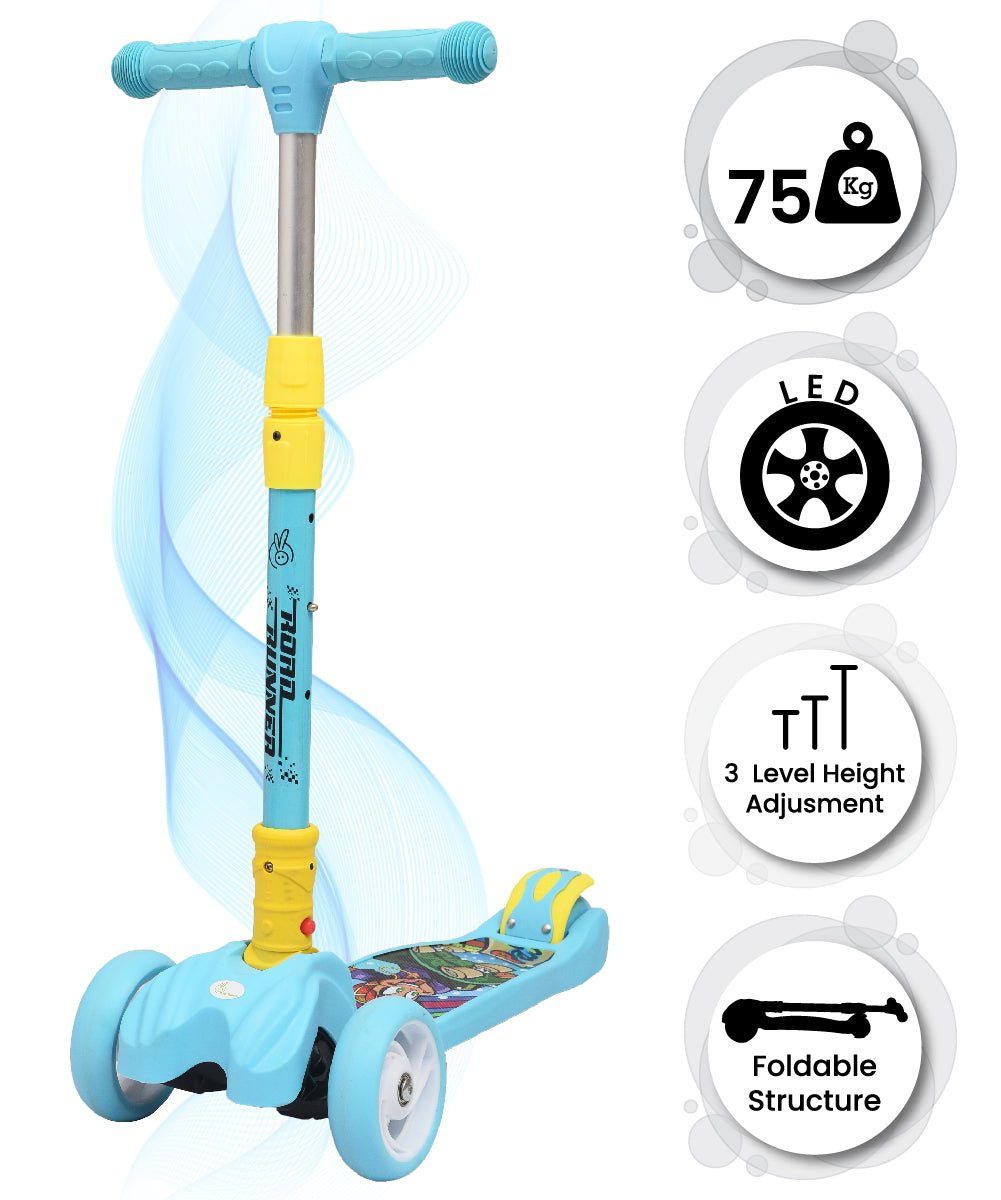 R for Rabbit Road Runner Scooter - Blue - SRRRB01