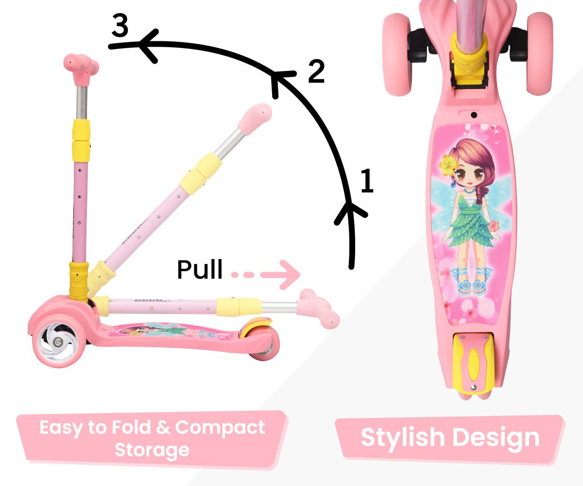 R for Rabbit Road Runner Scooter - Pink - SRRRP01