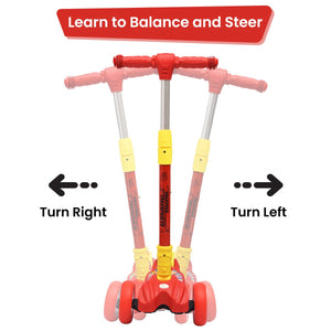 R for Rabbit Road Runner Scooter - Red - SRRRR01