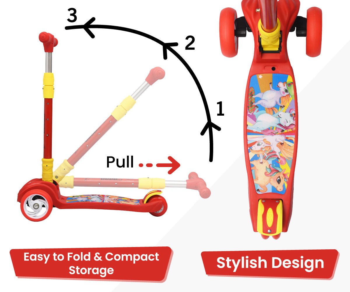 R for Rabbit Road Runner Scooter - Red - SRRRR01