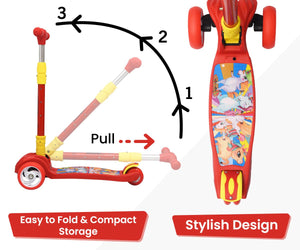 R for Rabbit Road Runner Scooter - Red - SRRRR01
