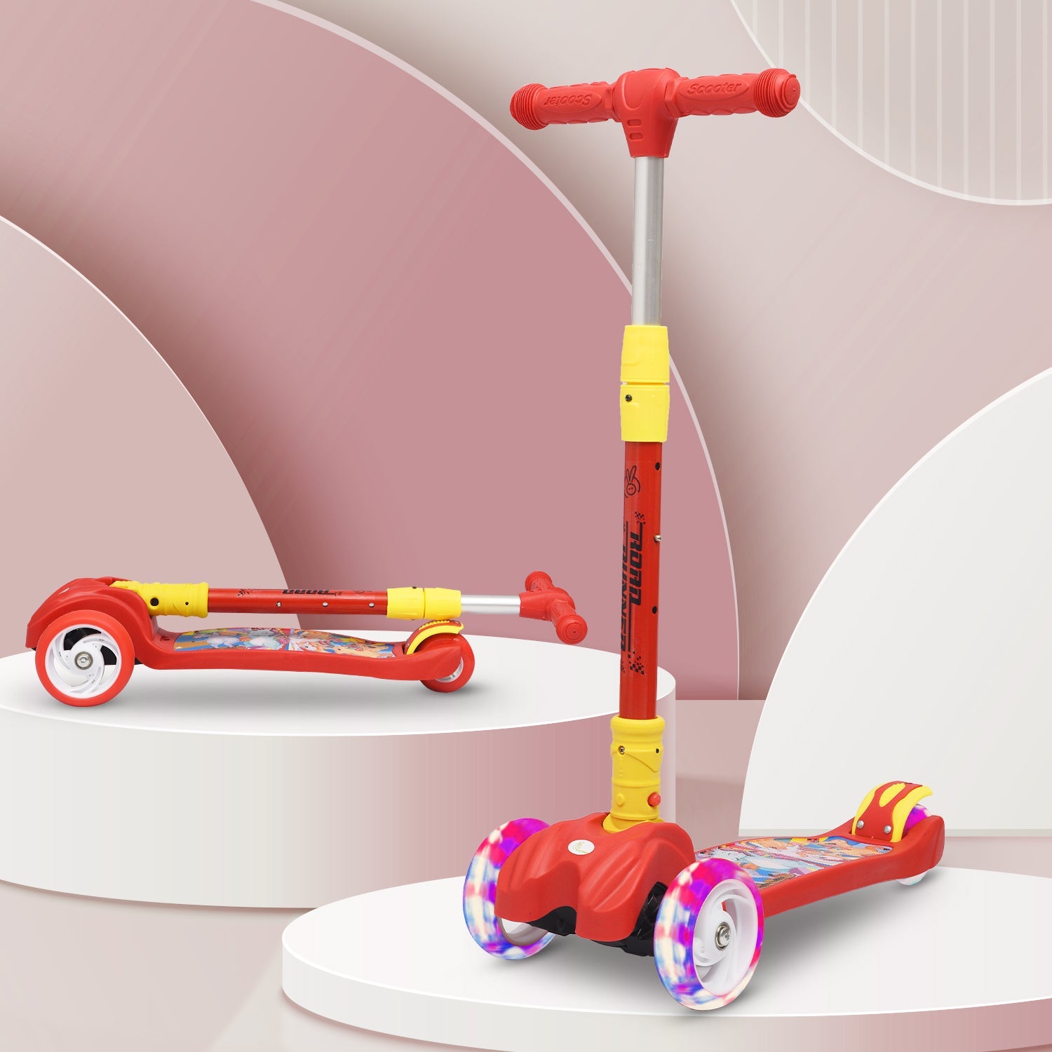 R for Rabbit Road Runner Scooter - Red - SRRRR01