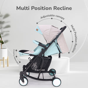 R for Rabbit Rock & Roll Baby Stroller - Sea Green - Baby Stroller & Prams