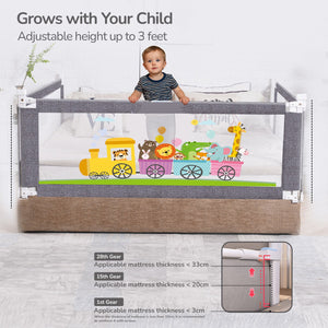 R for Rabbit Safari - 6.5ft - Bed Rails