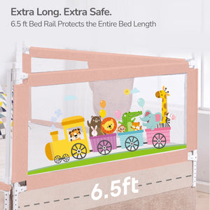R for Rabbit Safari - 6.5ft - Bed Rails