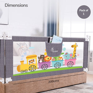 R for Rabbit Safari - 6.5ft - Bed Rails