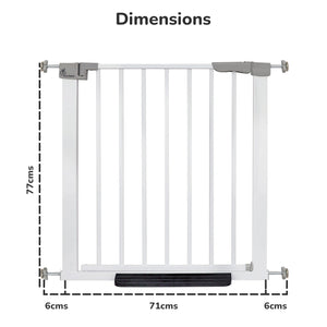 R for Rabbit Safe Guard Safety Gate White Baby Gear - Safety Gate
