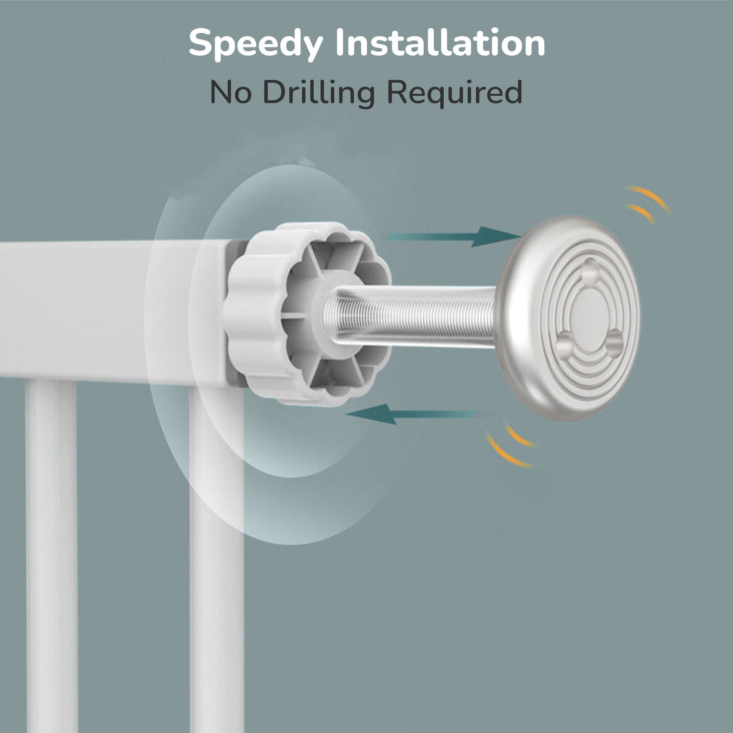 R for Rabbit Safe Guard Safety Gate White Baby Gear - Safety Gate