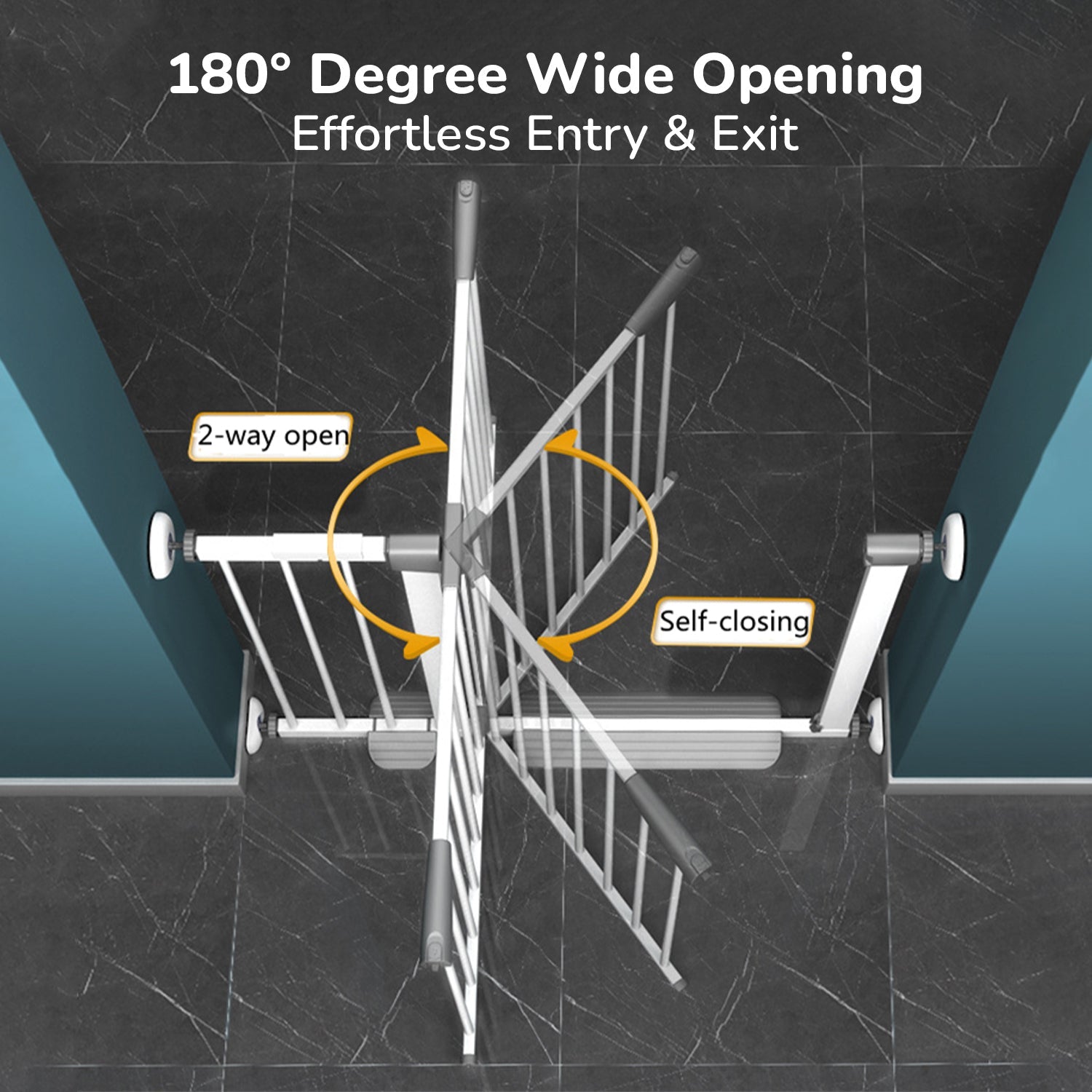 R for Rabbit Safe Guard Safety Gate White Baby Gear - Safety Gate