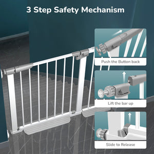 R for Rabbit Safe Guard Safety Gate White Baby Gear - Safety Gate