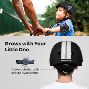 R for Rabbit Safe Play Helmet Protective Gears Black Sports Baby Gear - Protective Gears