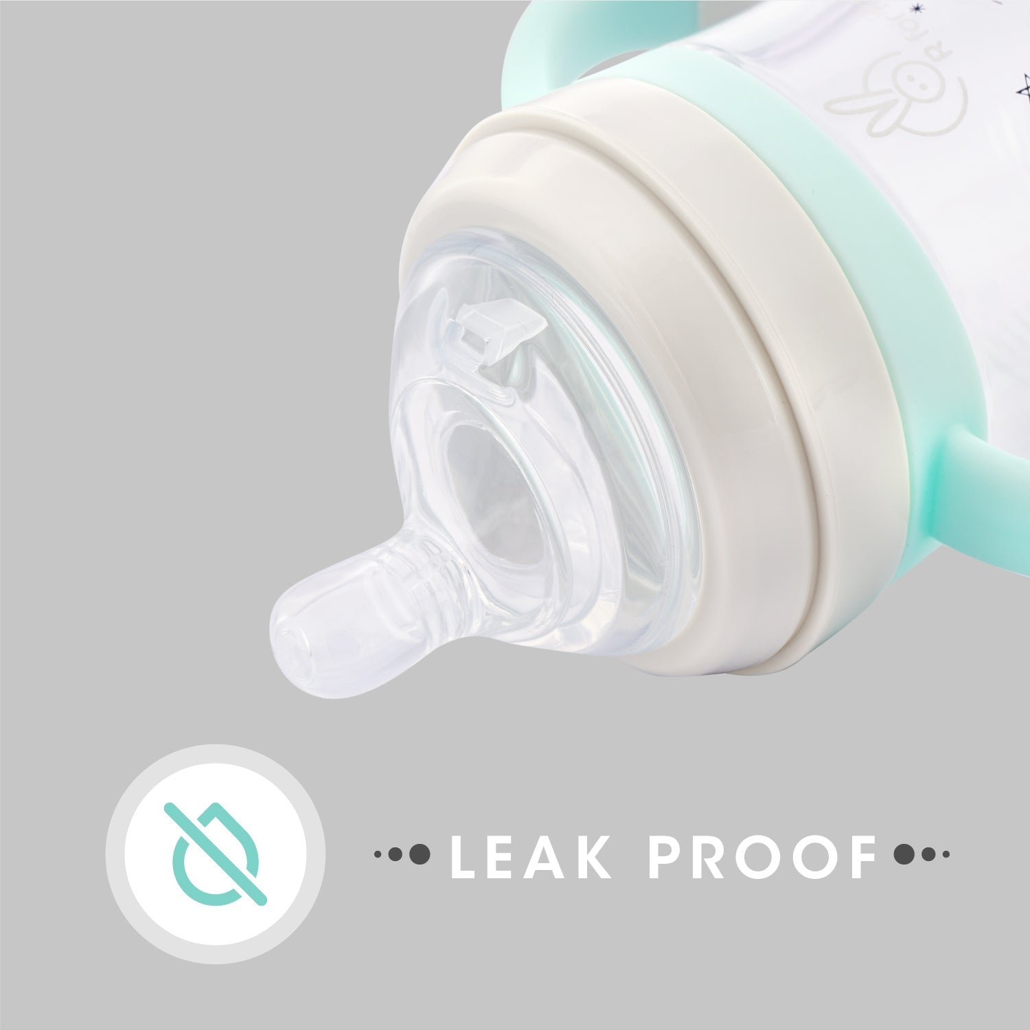 R for Rabbit Snoozy Baby Spout Sippy Cup 240ml - Green - Sippers