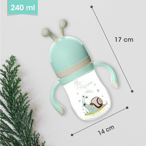 R for Rabbit Snoozy Baby Spout Sippy Cup 240ml - Green - Sippers