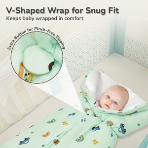 R For Rabbit Snuggy Bliss 100% Muslin Cotton Baby Bedding for Newborns (0–6 Months) - Baby Nest